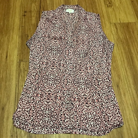 Laundry by Shelli Segal Red White & Navy Blue Tank - Picture 2 of 5